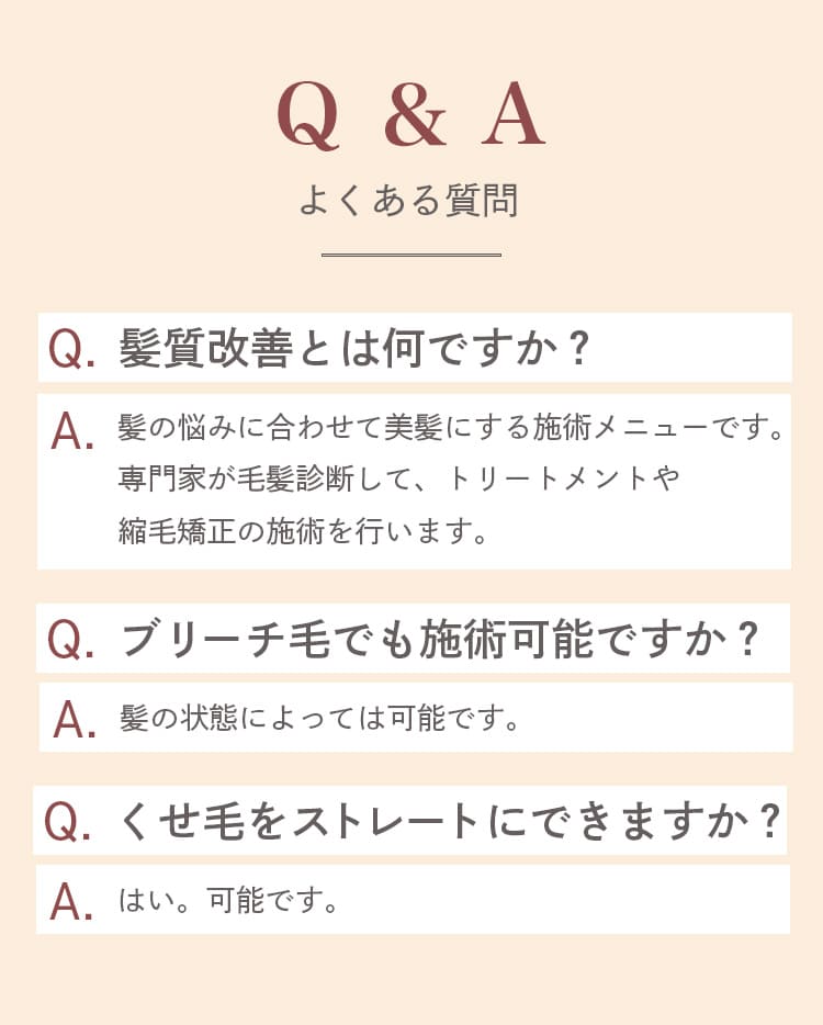 Q&A よくある質問