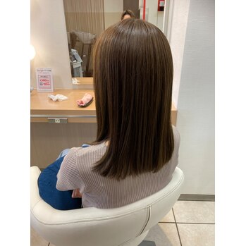 ブリーチなしで叶う透明感カラー｜茗荷谷の美容室ROUGE mieuxの画像