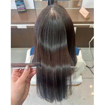 目白台で初めての髪質改善｜自然な艶とボリュームダウンの画像