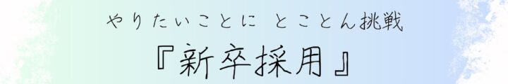 新卒採用